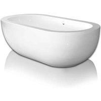 B C Designs BC Designs Ovali 1805 X 850 Bath (waste Included) White