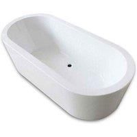 B C Designs BC Designs Plazia 1780 X 800 Bath (waste Included) White