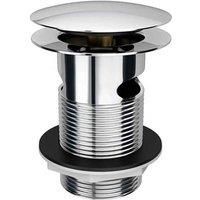 BC Design Push Down Bath Waste 70mm Slotted Chrome WAS107-P