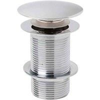 B C Designs BC Designs Push Down Basin Waste (unslotted) Chrome