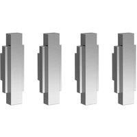 B C Designs BC Designs Victrion Furniture Handles - Set Of 4 Chrome