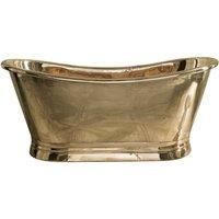 B C Designs BC Designs 1500Mm Boat Bath - Brass Outer Brass Inner Brass