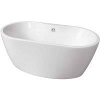 B C Designs BC Designs 1400Mm Tamorina Petite Bath White