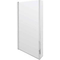 B C Designs BC Designs Hinged L Bath Screen 1400X808 Chrome