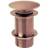 B C Designs BC Designs Push Down Basin Waste (unslotted) Copper