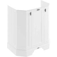 B C Designs BC Designs 750Mm 3-door Vanity Unit Nimbus White