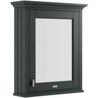 B C Designs BC Designs 600Mm Mirror Cabinet Dark Lead