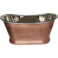 BC Designs Boat Freestanding Bath Traditional Antique Copper/Nickel 1500 x 725mm