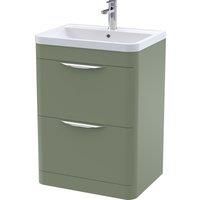 Nuie Parade Floor Standing Bathroom Basin Vanity Unit 1 Tap Hole Sink Bathroom