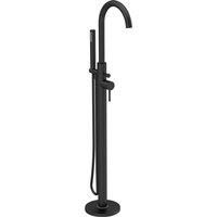 Hudson Reed Floor Standing Bath Shower Mixers Tec Floor Standing Bath Shower Mixer - Matt Black