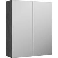 Nuie Arno 600mm Mirror Unit (50/50) - Anthracite