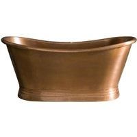 B C Designs BC Designs 1500Mm Boat Bath - Antique Copper Outer/Antique Copper Inner Antique Copper