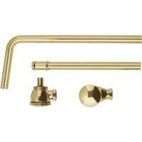 B C Designs BC Designs Push Down Exposed Bath Waste Brushed Gold
