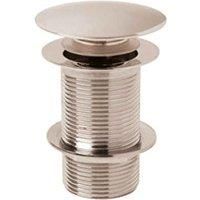 B C Designs BC Designs Push Down Basin Waste (unslotted) Nickel