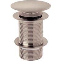 B C Designs BC Designs Push Down Basin Waste (unslotted) Brushed Nickel