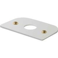 B C Designs BC Designs Ceramic Plate For Low And High Cisterns Brushed Gold
