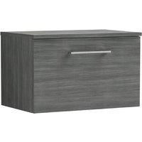 Nuie Arno 605mm Wall Mounted Standard Single Vanity gray