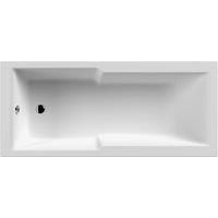 Nuie Shower Baths Insert Back to Wall Bathtub 400.0 H x 180.0 W x 80.0 D cm