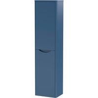 nuie 350mm Tall Unit - Satin Blue, Blue