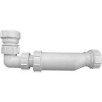 B C Designs BC Designs Waste Trap For Furniture Basins White