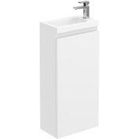 Halite 400Mm White Vanity Unit With Basin