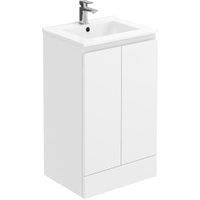 Halite 500Mm White Vanity Unit With Basin