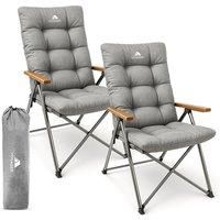 Voyager Luxury Camping Chair 1 Pack, 150kg Load Capacity, Portable &Comfortable –Stable Folding Chair with Innovative Design, Easy Setup & Storage –Durable, for Outdoor & Travel