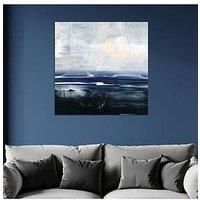 Soozy Barker - Volcanic Coast -  Abstract Canvas Print Wall Art - 2 sizes