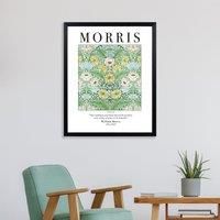 Pyramid International William Morris Norwich Framed Art 40X50Cms, Multi