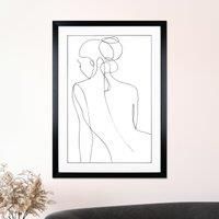 The Art Group Figure I Framed Print