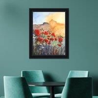 The Art Group Poppies Framed Print