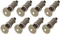 Rhino Kamm Leg Lock Barrels And Keys - 4 Pairs