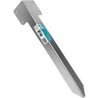 Wickes Corner Railway Sleeper Galvanised Bracket 60x440mm