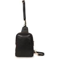 Tara Pebbled Italian Leather Crossbody Sling Bag