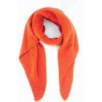 Sarta Women's Evie Heavyweight Asymmetric Scarf - Orange