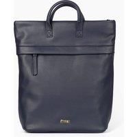 Perrie Top Handle Faux Leather Laptop Backpack
