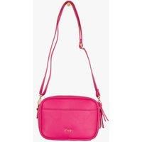 Willa Crossbody Bag - Fuchsia, Pebbled Faux Leather