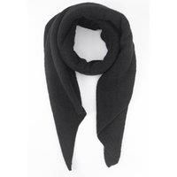 Sarta Women's Evie Heavyweight Asymmetric Scarf - Black