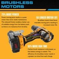 JCB 18BLDD-B 18V Brushless Drill Driver 2 Speed Cordless Bare + LBOXX Inlay