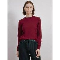 Albaray Fine Merino Wool Jumper - Red