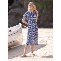 Linen Button Through Dress