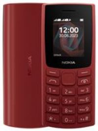 SIM Free Nokia 105 Mobile Phone - Red