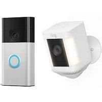 Ring Video Doorbell (3Rdgen With Spotlight Cam Plus)