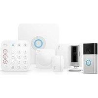 Ring Alarm 7 Piece Kit Including Indoor Cam & Video Doorbell 3Rdgen