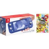Nintendo Switch Lite 32GB with Super Mario Party Jamboree - Blue, Blue