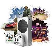 Xbox Series S Gaming Bundle - All Digital 512Gb Console, White Controller & 24 Months Game Pass Ultimate