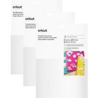 Cricut Joy Xtra Printable Sticker Paper (White) 18 Sheets, none
