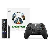 Xbox Gaming Bundle &Ndash; Fire Tv Stick 4K, Xbox Wireless Controller & 1 Month Game Pass Ultimate