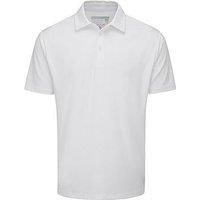 Stuburt Kestrel Men/'s Golf Classic Fit Short Sleeve Polo Shirt, White, X-Large