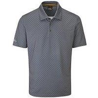 Oscar Jacobson Mens Golf Guildford Polo - Grey